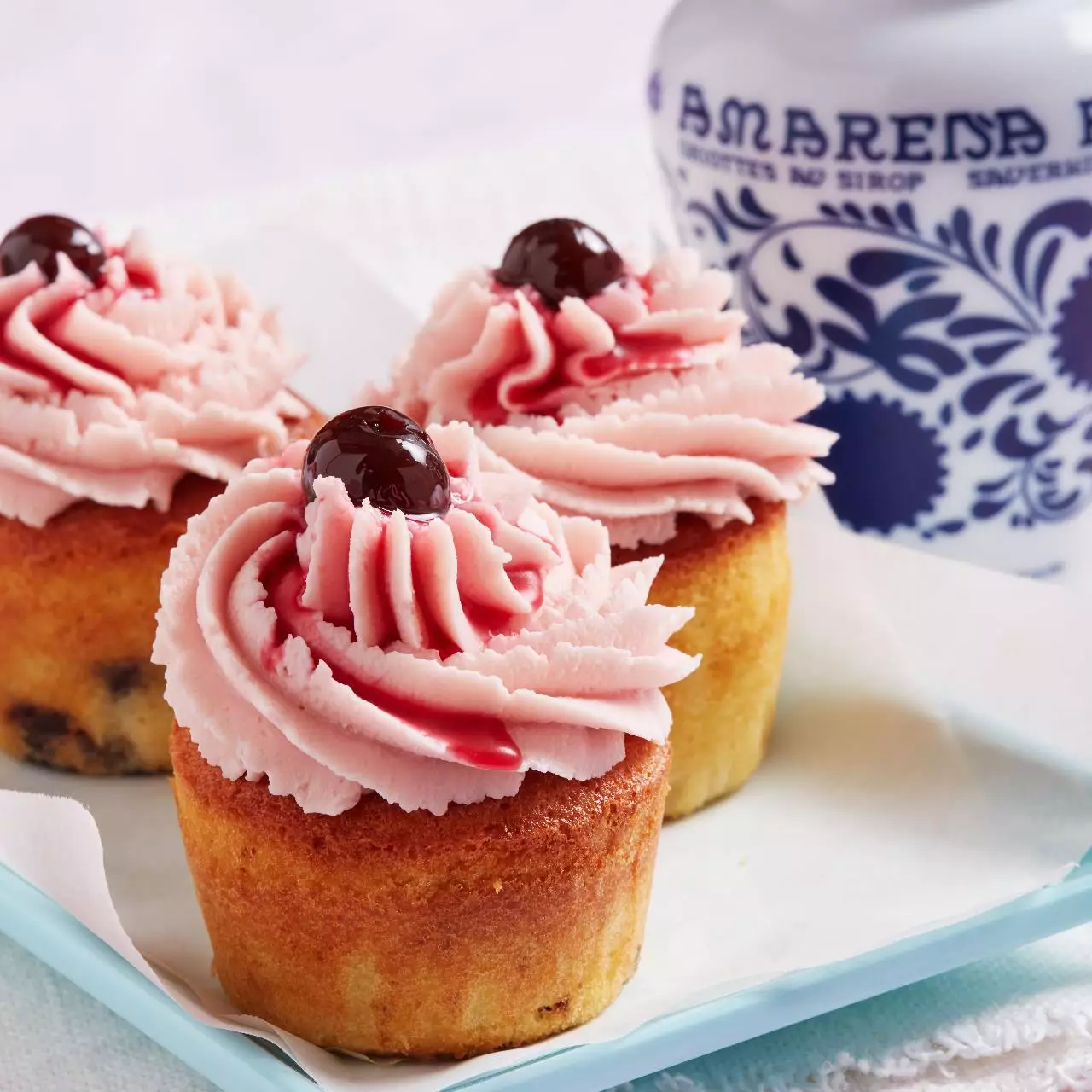 Cupcakes with Amarena Fabbri